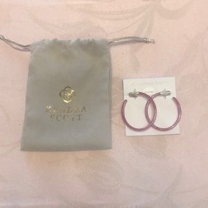 Kendra Scott hoop earrings